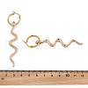 Alloy Hoop Earrings EJEW-R021-04KCG-01-2