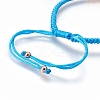Nylon Cord Braided Bead Bracelets Making BJEW-F360-FRG06-3