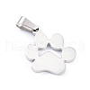 Tarnish Resistant 304 Stainless Steel Pendants X-STAS-E481-02P-2