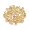 Alloy Daisy Spacer Beads K08SK011-01G-2