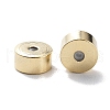 Water Plating Brass Beads KK-E046-21G-01-2