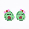 Handmade Polymer Clay Cabochons X-CLAY-T016-17-2