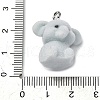 Flocky Animal Resin Pendants FIND-S001-06A-3