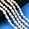 Natural Baroque Pearl Keshi Pearl Beads Strands X1-PEAR-S020-F01-01-2