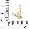 Brass Rhinestone Pendants KK-E793-09G-3