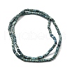 Electroplated Natural Lava Rock Beads Strands G-Q1009-B01-02F-2