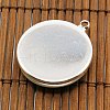   25mm Transparent Clear Domed Glass Cabochon Cover for Brass Photo Pendant Making KK-PH0034-47S-4