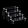 4-Tier Acrylic Action Figures Display Riser Stands PW-WG74712-02-1