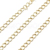 Brass Curb Chains KK-P304-02A-KCG-1
