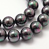 Shell Pearl Bead Strands X-BSHE-L025-05-12mm-3