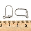 Non-Tarnish 304 Stainless Steel Leverback Earring Findings STAS-P360-02B-P-3