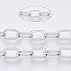 304 Stainless Steel Paperclip Chains CHS-N001-12S-5