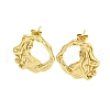 Ion Plating(IP) 304 Stainless Steel Earring Findings EJEW-O002-06G-1