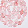 SUPERFINDINGS 2 Strands Cherry Quartz Glass Beads Strands G-FH0002-40-5