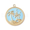 304 Stainless Steel Pendants STAS-C124-01G-1