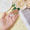 HOBBIESAY 150Pcs Transparent Glass Beads GGLA-HY0001-06-3