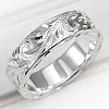 Sculptured Vine Pattern Brass Finger Rings for Women FS-WGD177A-03-1