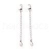 925 Sterling Silver Chain Extenders STER-D036-41AS-1