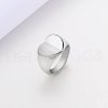Heart 201 Stainless Steel Finger Rings FS-WG1ADC4-12-1
