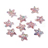 Transparent Resin Cabochons RESI-I039-10-1