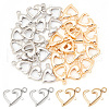 ARRICRAFT 30Pcs 2 Colors Rack Plating Brass Lobster Claw Clasps KK-AR0003-93-1