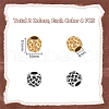 Unicraftale 8Pcs 2 Colors 316 Surgical Stainless Steel European Beads FIND-UN0003-88-3