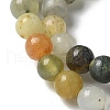 Natural New Jade Beads Strands G-F591-16-5MM-7