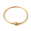 Ion Plating(IP) 304 Stainless Steel European Style Bangle Making MAK-G014-04G-1