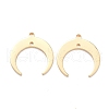 Brass 2-Loop Link Connectors X-KK-K250-15LG-1