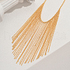 Vintage Iron Fringed Luxury Bib Necklaces for Banquets MM0442-1