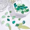 SUNNYCLUE 80Pcs 7 Style Transparent Spray Painted Glass Pendants GLAA-SC0001-66-4