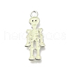 Halloween Theme Luminous  Alloy Enamel Pendants ENAM-D067-01P-03-2