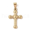 PVD Vacuum Plating 304 Stainless Steel Pendants STAS-M068-06G-1