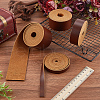 2M Flat AB Grade Cowhide Leather Cord AJEW-WH0479-73C-04-4