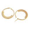 304 Stainless Steel Huggie Hoop Earrings EJEW-P282-01D-G-2