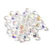 Transparent Glass Charms GLAA-P070-A04-2