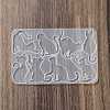 Cat Shape DIY Pendant Silhouette Silicone Molds X-SIL-F010-01-3