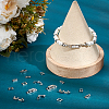 Unicraftale 24Pcs 2 Styles Brass Fold Over Clasps KK-UN0003-11P-4