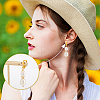   100Pcs Brass Clip-on Earring Findings FIND-PH0002-55A-6