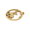 304 Stainless Steel Pendants STAS-Q354-02A-G-2