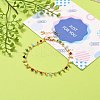 Glass Charm Bracelets BJEW-JB05600-03-4