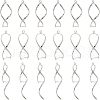 SUPERFINDINGS 18Pcs 3 Style Brass Pinch Bails KK-FH0003-60-1