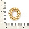 Rack Plating Brass Micro Pave Cubic Zirconia Pendants KK-Q790-01O-G-3