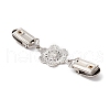 2Pcs Alloy & Iron Cardigan Clips JEWB-BR00183-6