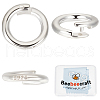 Beebeecraft 6Pcs 925 Sterling Silver Twister Clasp STER-BBC0007-44-1