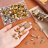   200Pcs 20 Styles Tibetan Style Bead Caps TIBE-PH0002-25-3