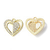Rack Plating Alloy Rhinestone Pendants PALLOY-M203-13LG-1