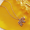 Stainless Steel Pendant Necklaces ED4076-1-2