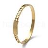 Ion Plating(IP) 304 Stainless Steel Hinged Bangles for Women BJEW-A011-21G-4