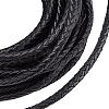 Beebeecraft 5M Braided Leather Cord WL-BBC0001-01B-02-1
